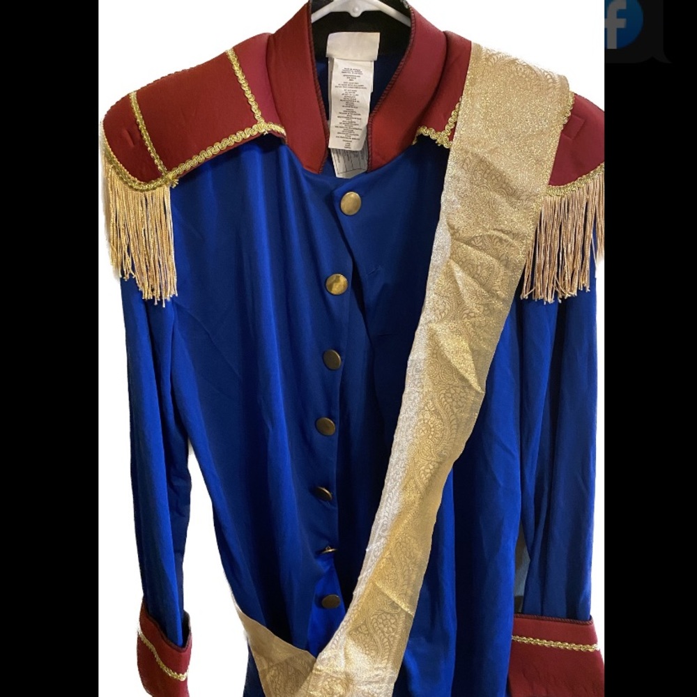 Men’s Prince Charming or king shirt with sash